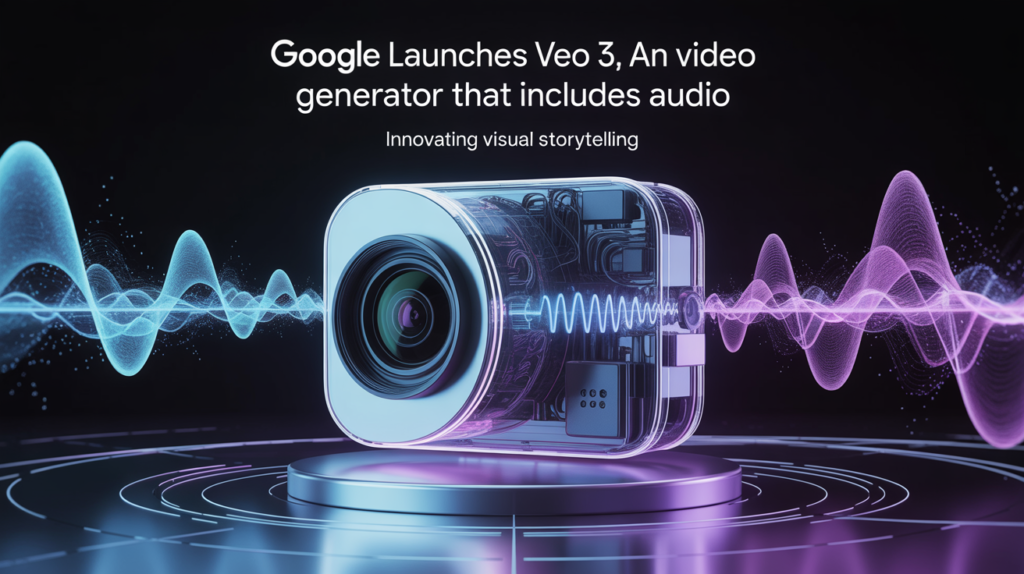 Google Launches Veo 3, An AI Video Generator That Includes Audio