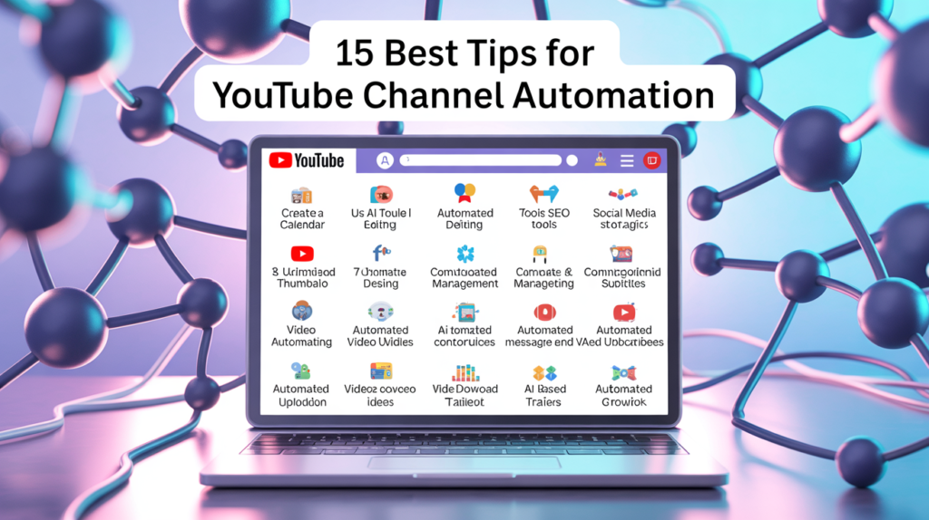 15 Best Tips For YouTube Channel Automation
