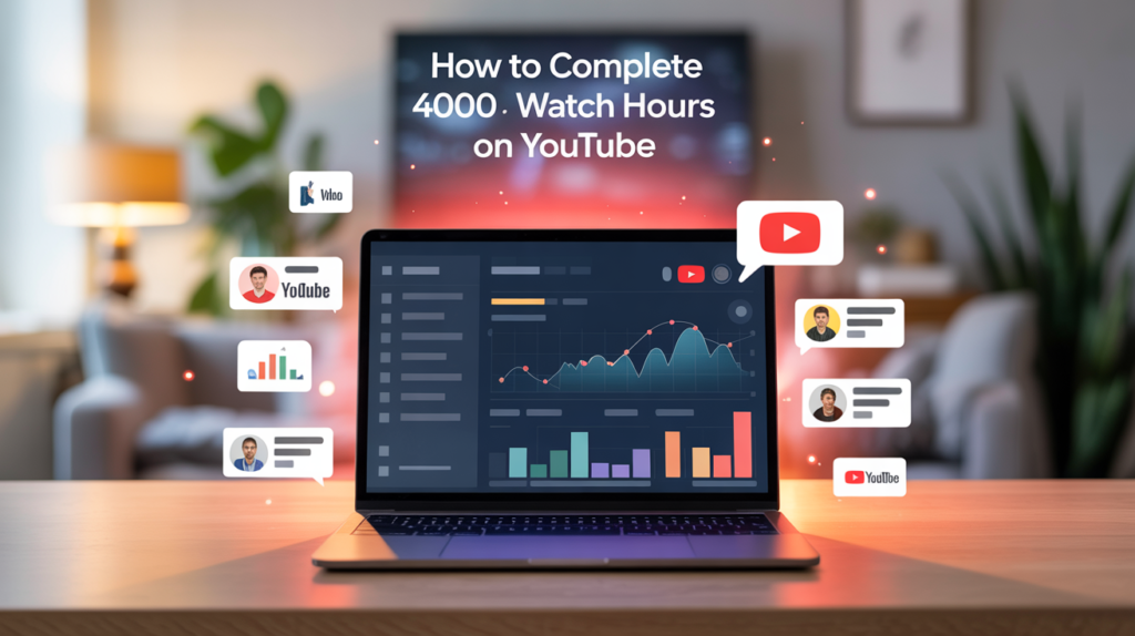 How To Complete 4000 Watch Hours On YouTube