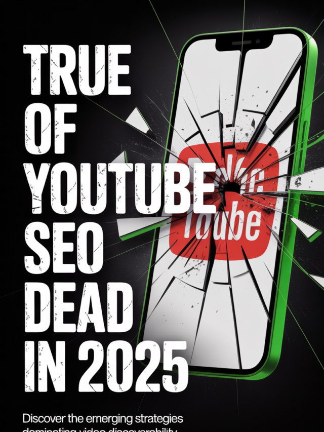 True Of YouTube SEO  Dead In 2025
