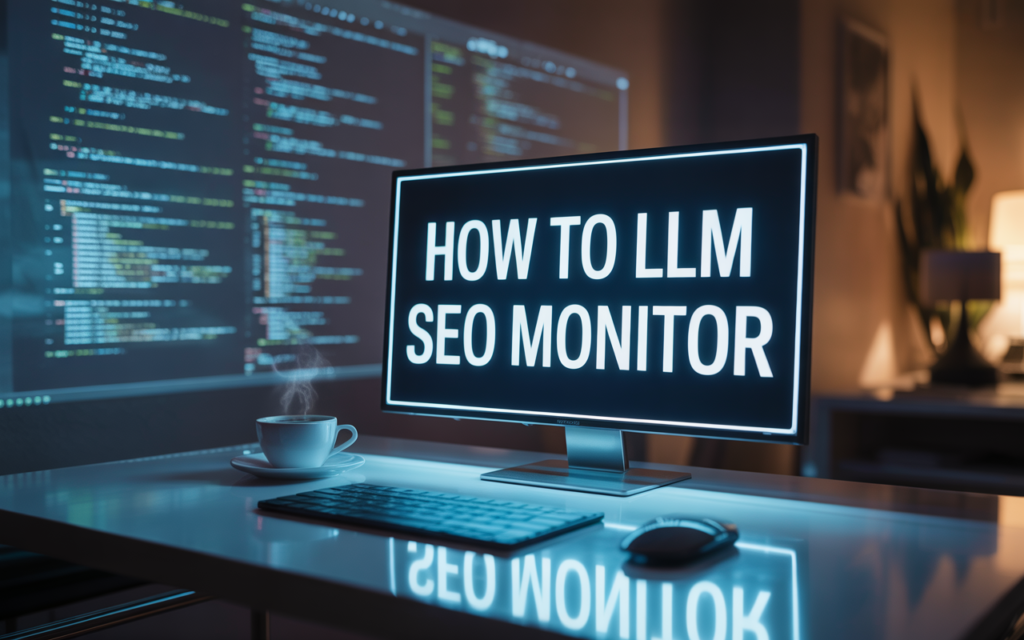 How To LLM SEO Monitor