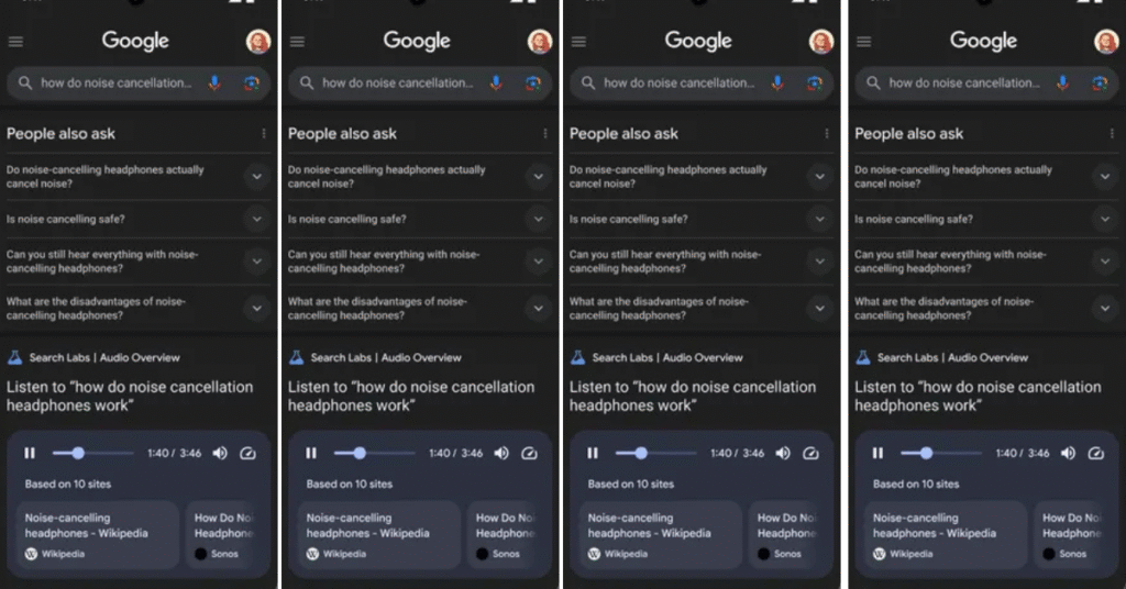 Google Launches Audio Ai Overviews In Search Labes Test