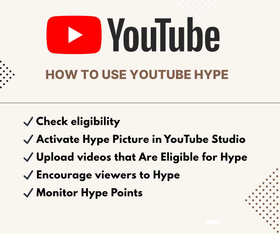 How to use YouTube Hype