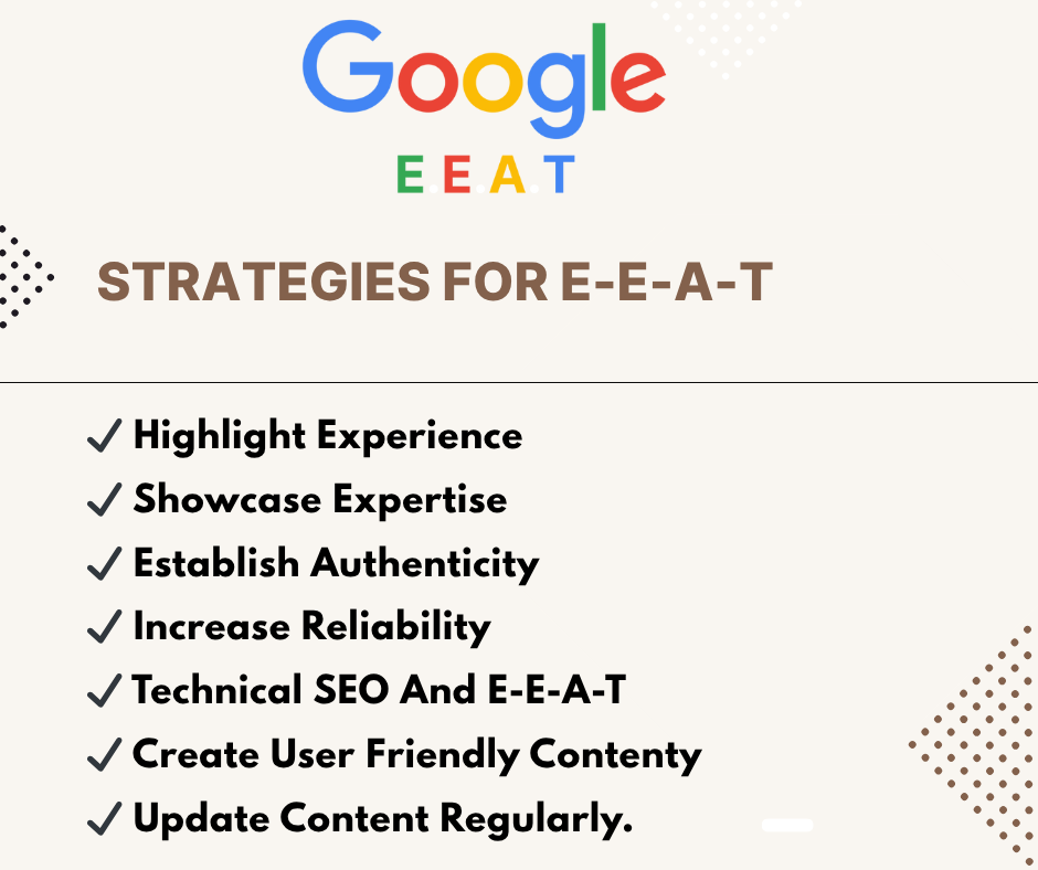 Strategies For E-E-A-T