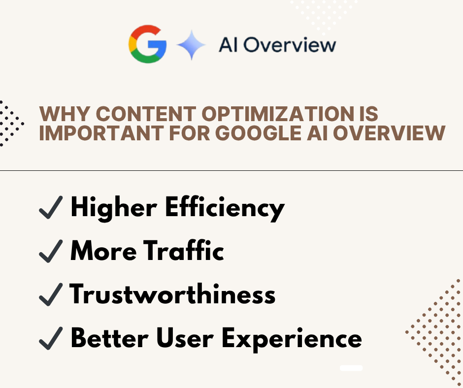 Why Content Optimization Is Important For Google AI Overview