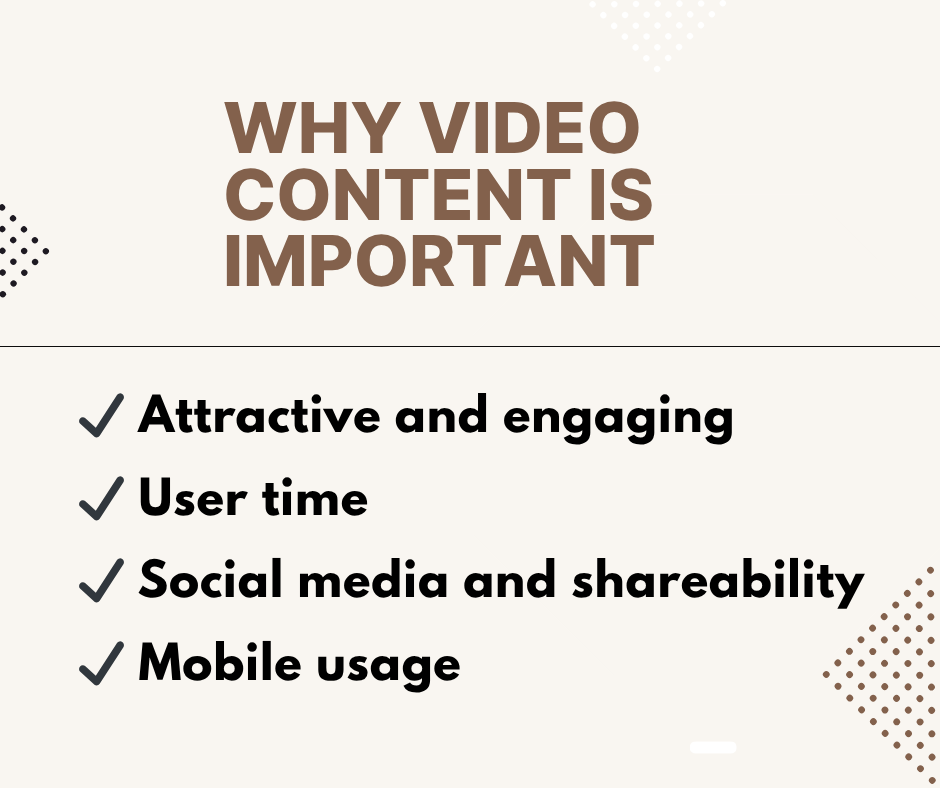Why video content is important