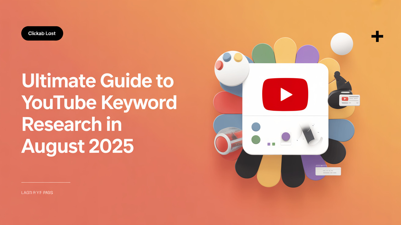 Ultimate Guide to YouTube Keyword Research in August 2025