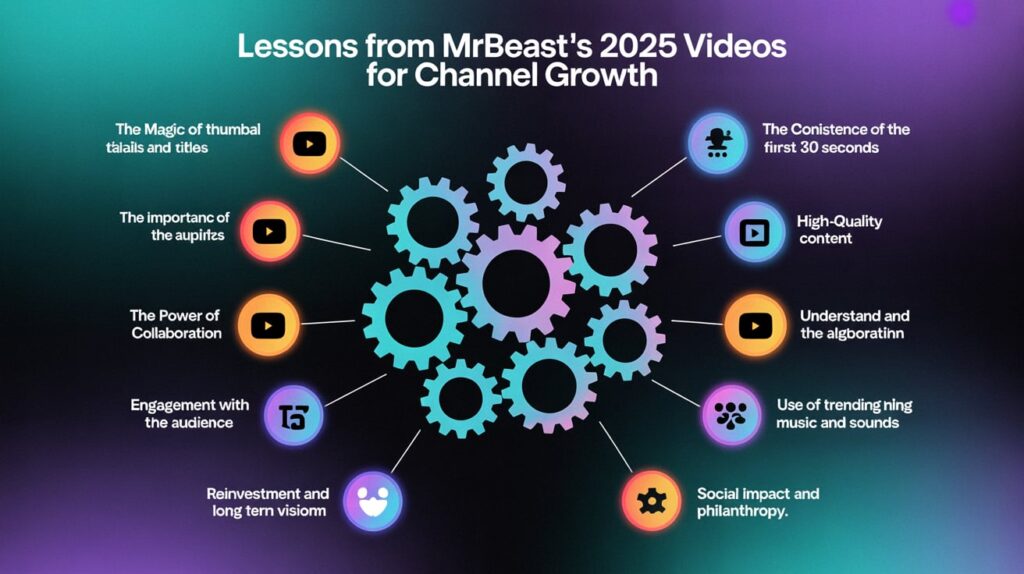 Lessons from MrBeast's 2025 Videos for Channel Growth
